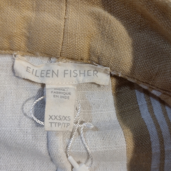 Eileen Fisher Organic Cotton Striped Kimono Jacket Oversized Size XS - Picture 6 of 6